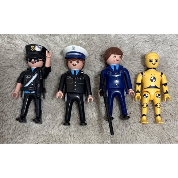 Playmobil Police Station Set Lot With People Car & Accessories Imaginative Play - Picture 13 of 16